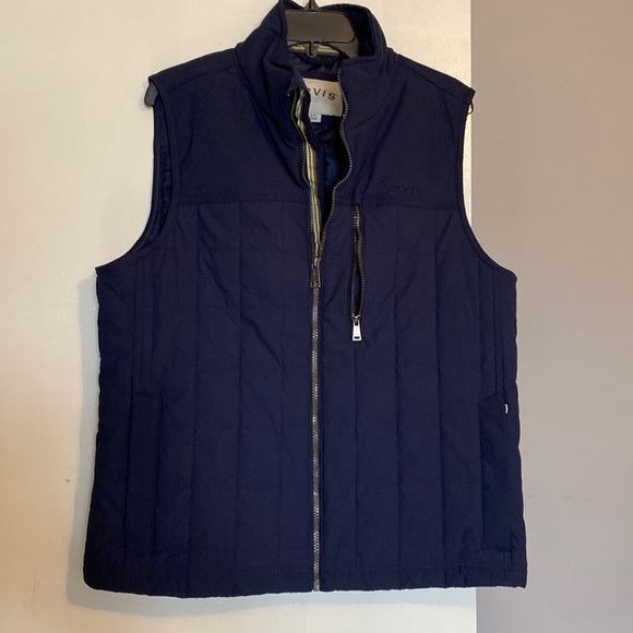 Orvis Other - Orvis Men’s Classic Collection Full Zip Square Quilted Puffer Vest